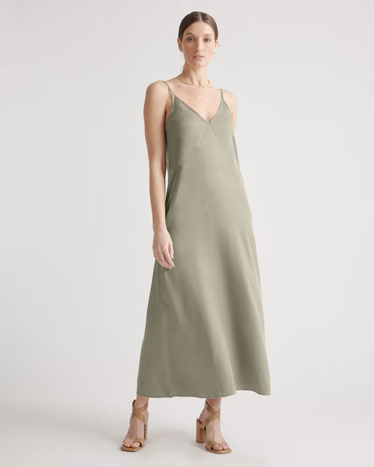 Vintage Wash Tencel Maxi Slip Dress - US 9008