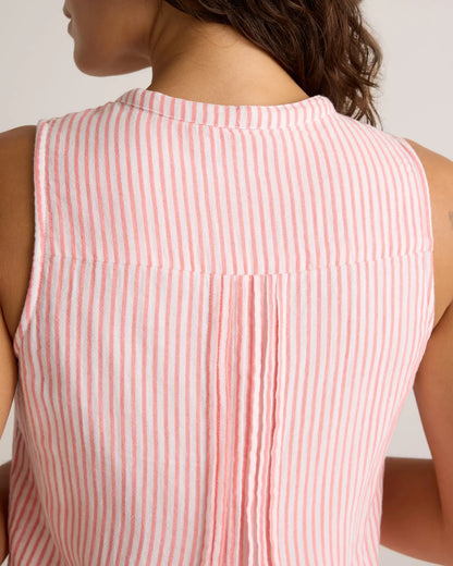 100% Organic Cotton Gauze Sleeveless Swing Dress - US 5672