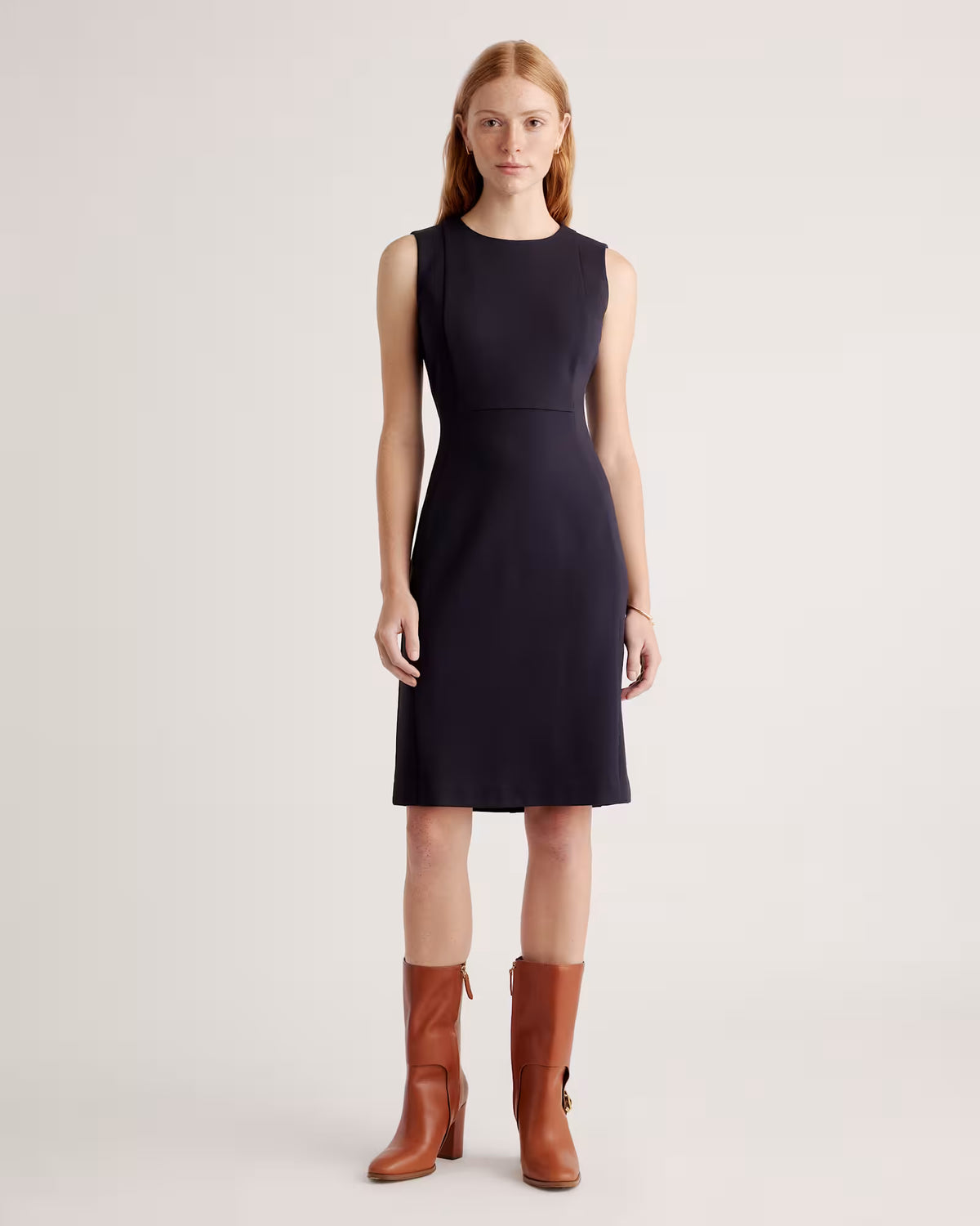 Ultra-Stretch Ponte Sleeveless Dress - US 1688