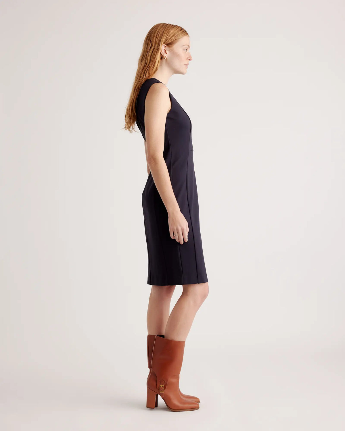 Ultra-Stretch Ponte Sleeveless Dress - US 1688