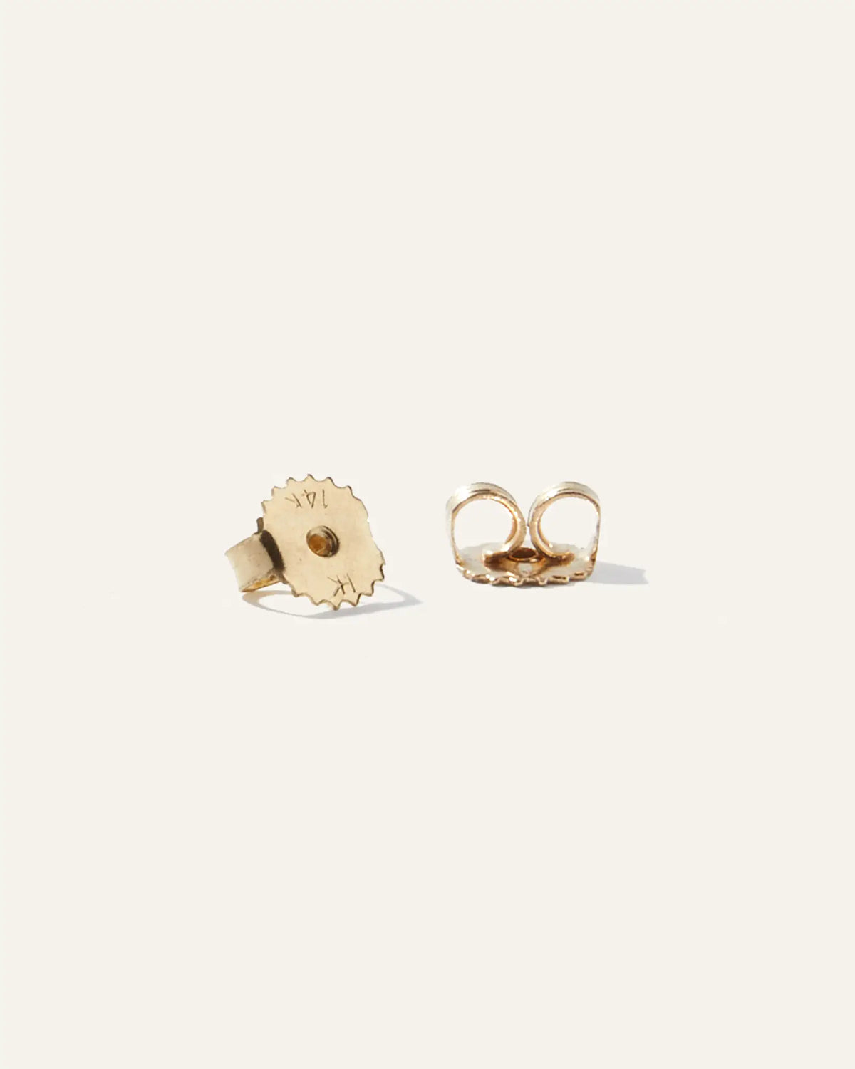 14K Gold Lab Grown Diamond Four-Prong Solitaire Studs - 2ctw - US 5389