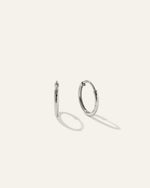 14K Gold Classic Hoops - US 5638
