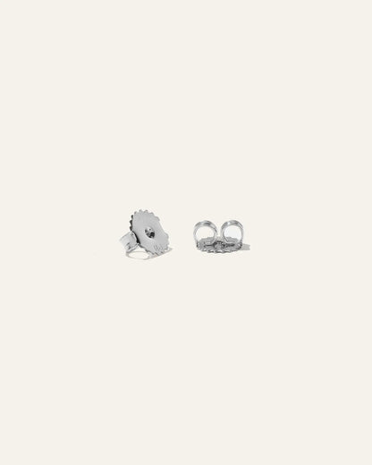 14K Gold Lab Grown Diamond Oval Solitaire Studs - 1ctw - US 2303