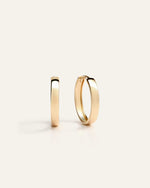 14K Gold Bold Hoops - US 9133
