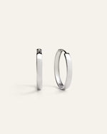 14K Gold Bold Hoops - US 4384