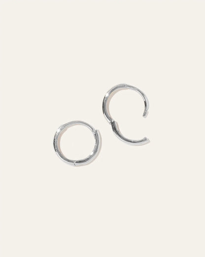 14K Gold Second Piercing Tiny Huggie - Pair - US 0454
