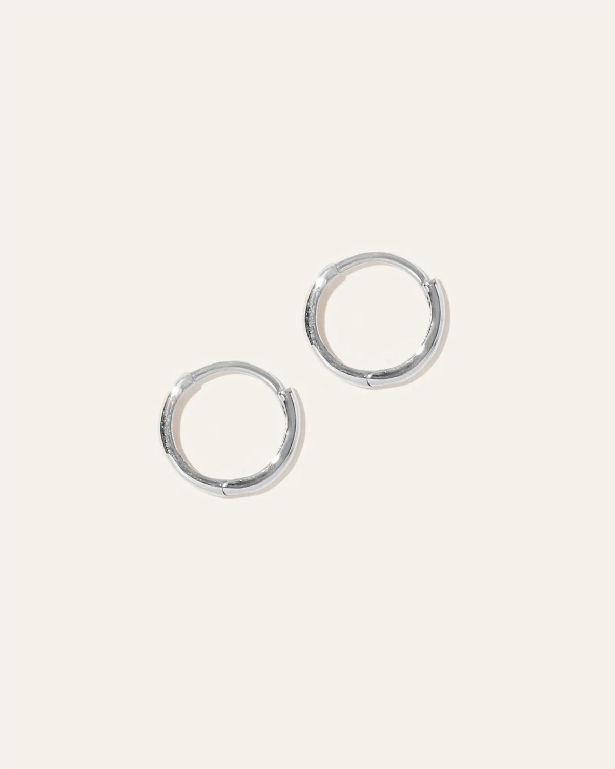 14K Gold Second Piercing Tiny Huggie - Pair - US 0454
