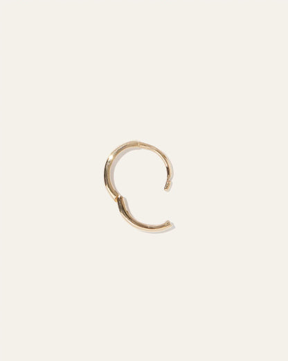 14K Gold Second Piercing Tiny Huggie - Single - US 6173