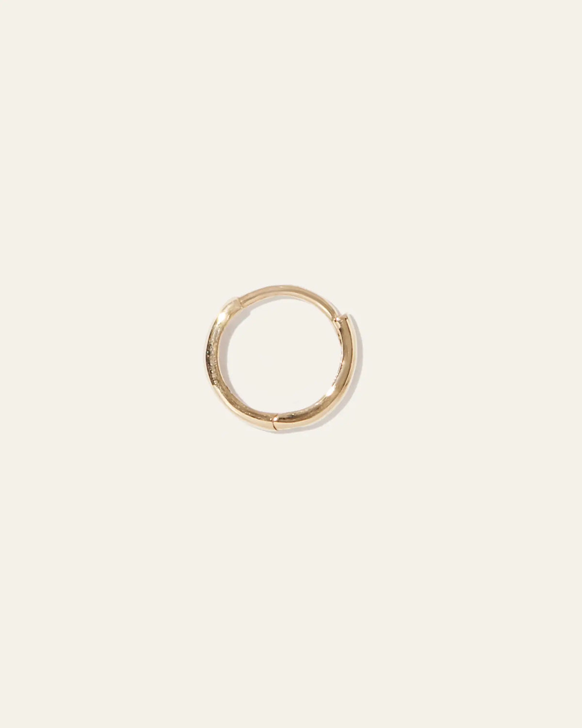 14K Gold Second Piercing Tiny Huggie - Single - US 6173