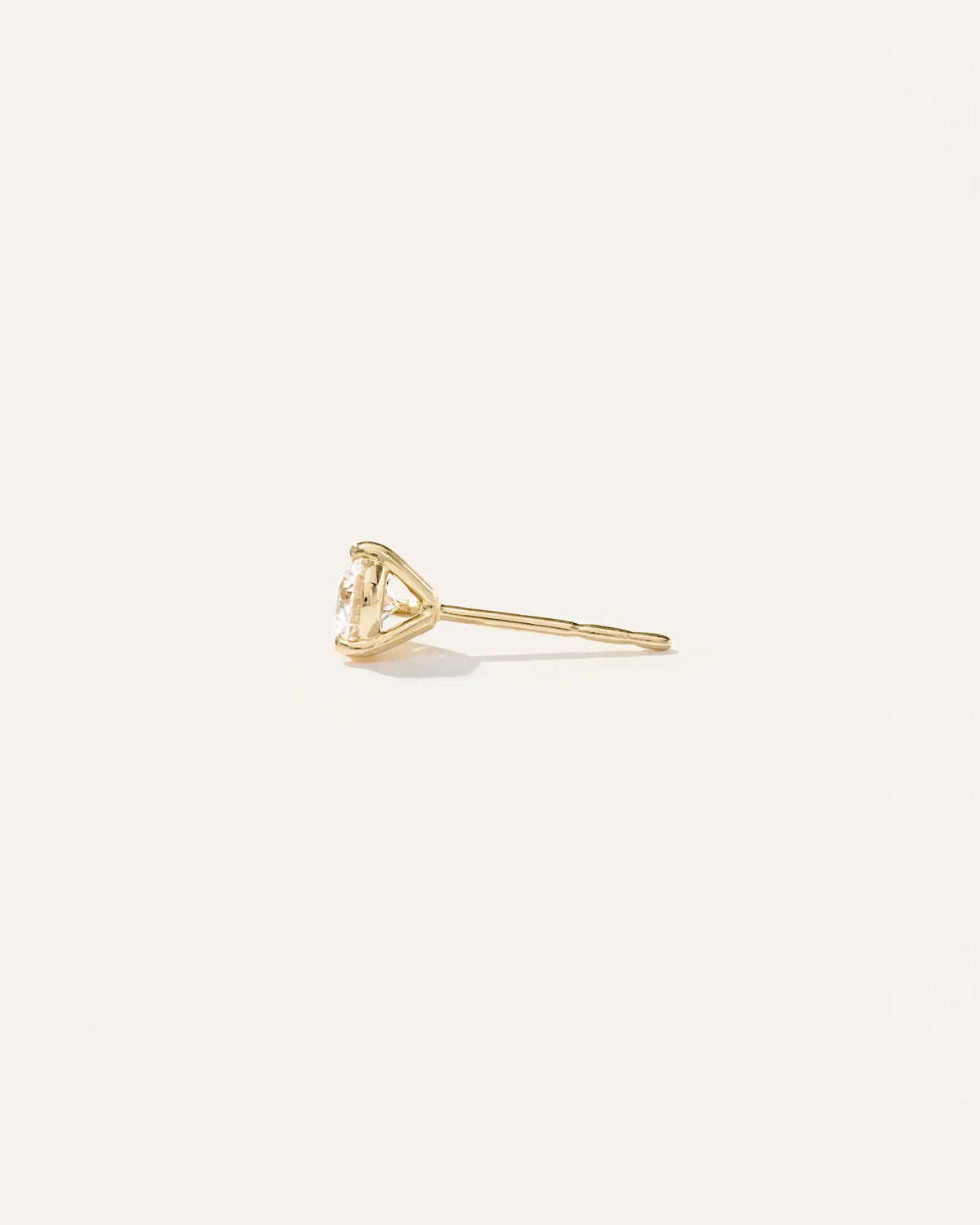 14K Gold Lab Grown Diamond Martini Studs - 0.50ctw - US 3427
