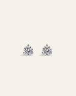 14K Gold Lab Grown Diamond Martini Studs - 1ctw - US 0233