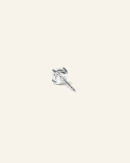 14K Gold Lab Grown Diamond Four-Prong Solitaire Studs - 1.5ctw - US 6634
