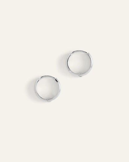 14K Gold Bold Hoops - US 4929