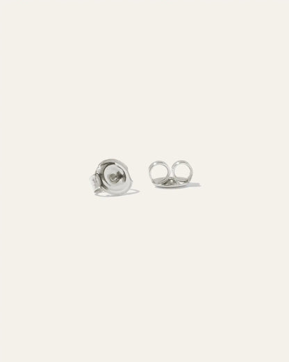 14K Gold Diamond Tiny Studs - US 1163