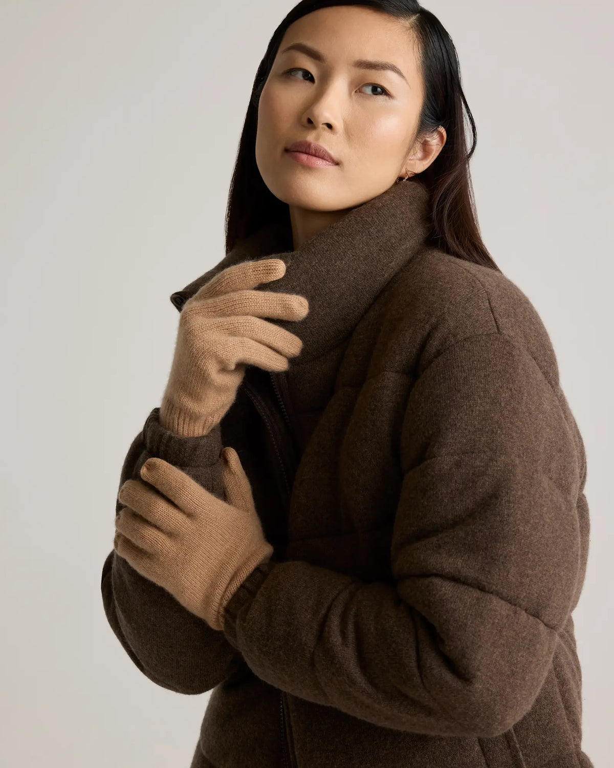 Mongolian Cashmere Gloves - US 3357