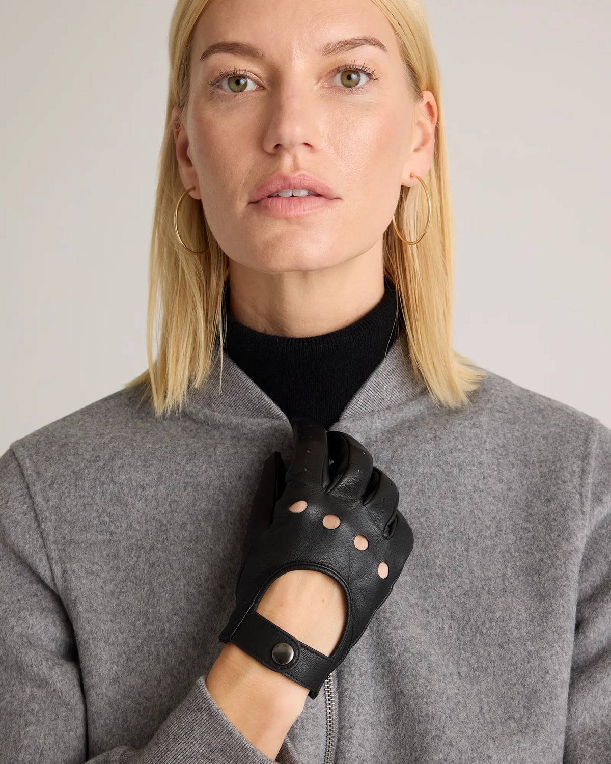 Italian Leather Driving Gloves - US 4441