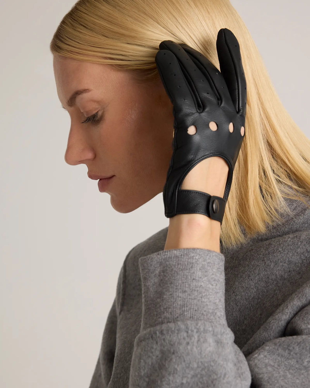 Italian Leather Driving Gloves - US 4441