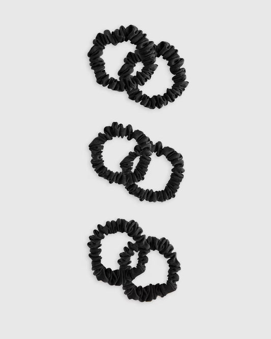 100% Washable Silk Skinny Scrunchies - US 5306
