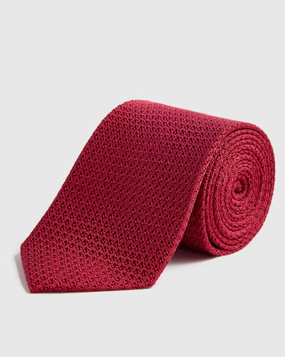 100% Silk Grenadine Tie - US 9835