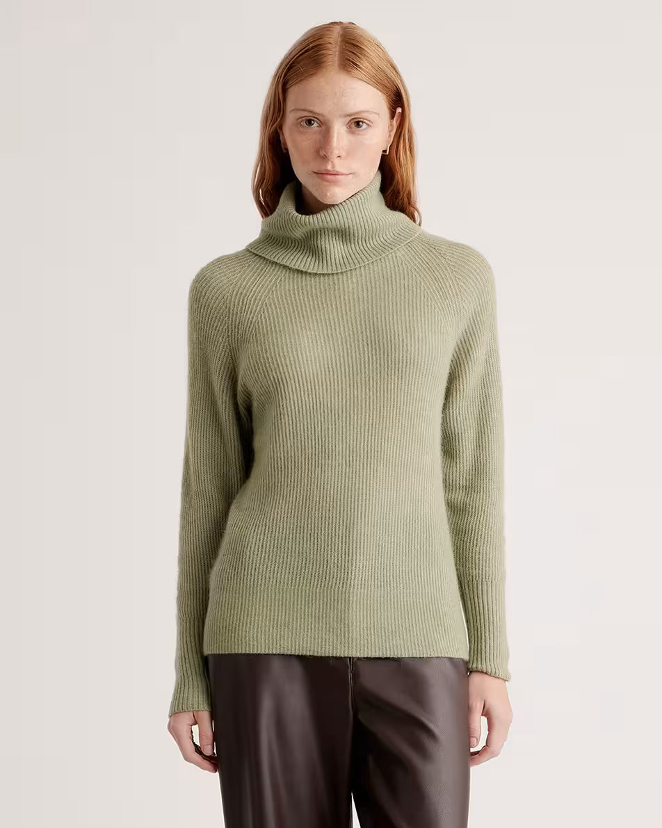 Baby Alpaca-Wool Turtleneck - US 7463