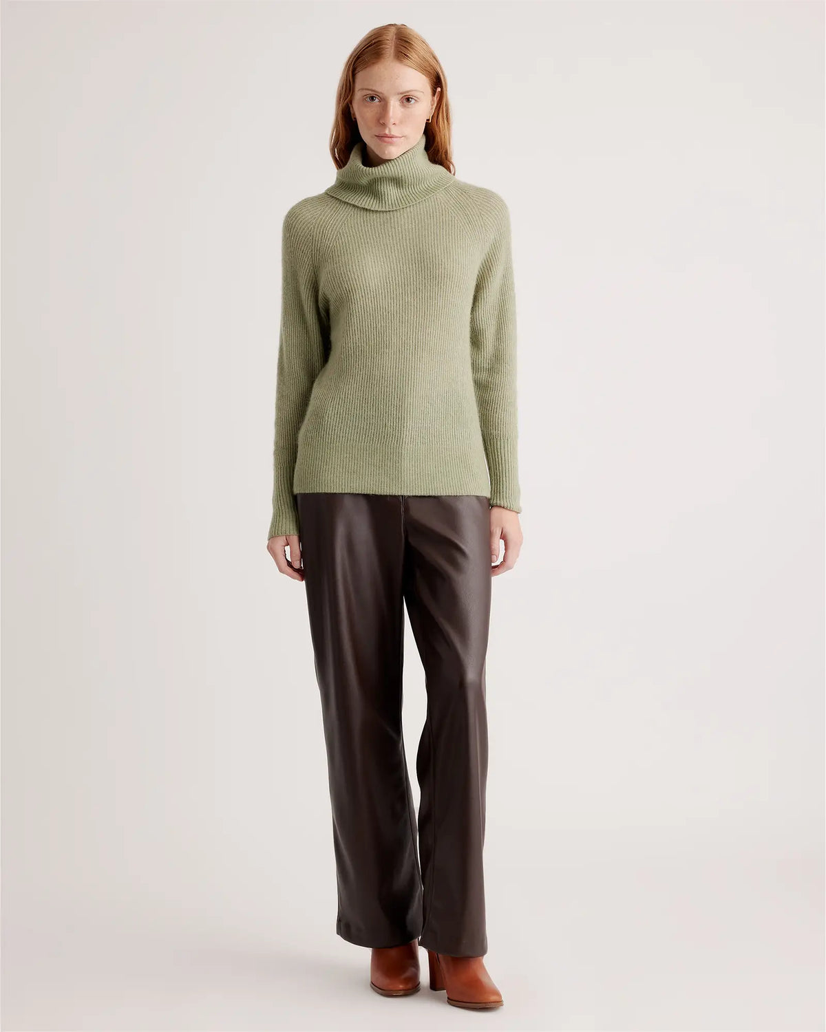 Baby Alpaca-Wool Turtleneck - US 7463