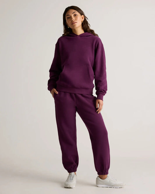 Organic Heavyweight Fleece Boyfriend Hoodie - US 6204