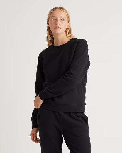 Organic Heavyweight Fleece Boyfriend Crew - US 4368