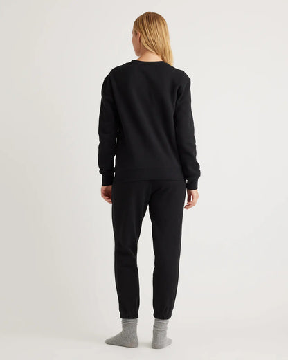 Organic Heavyweight Fleece Boyfriend Crew - US 4368