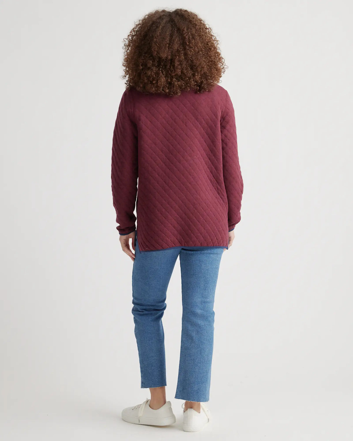 Reversible Quilted Pullover - US 7814