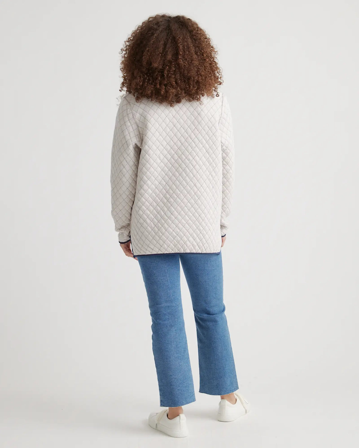 Reversible Quilted Pullover - US 7814