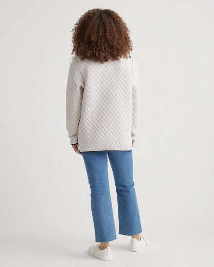 Reversible Quilted Pullover - US 7814