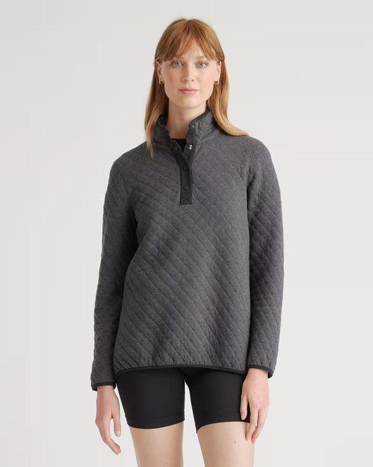 Reversible Quilted Pullover - US 0794
