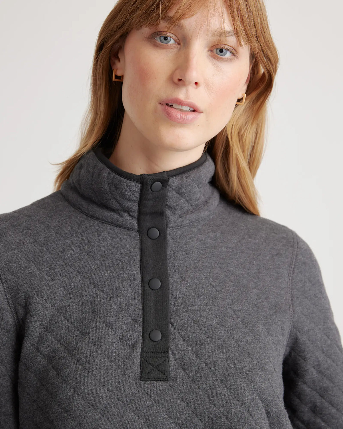 Reversible Quilted Pullover - US 0794