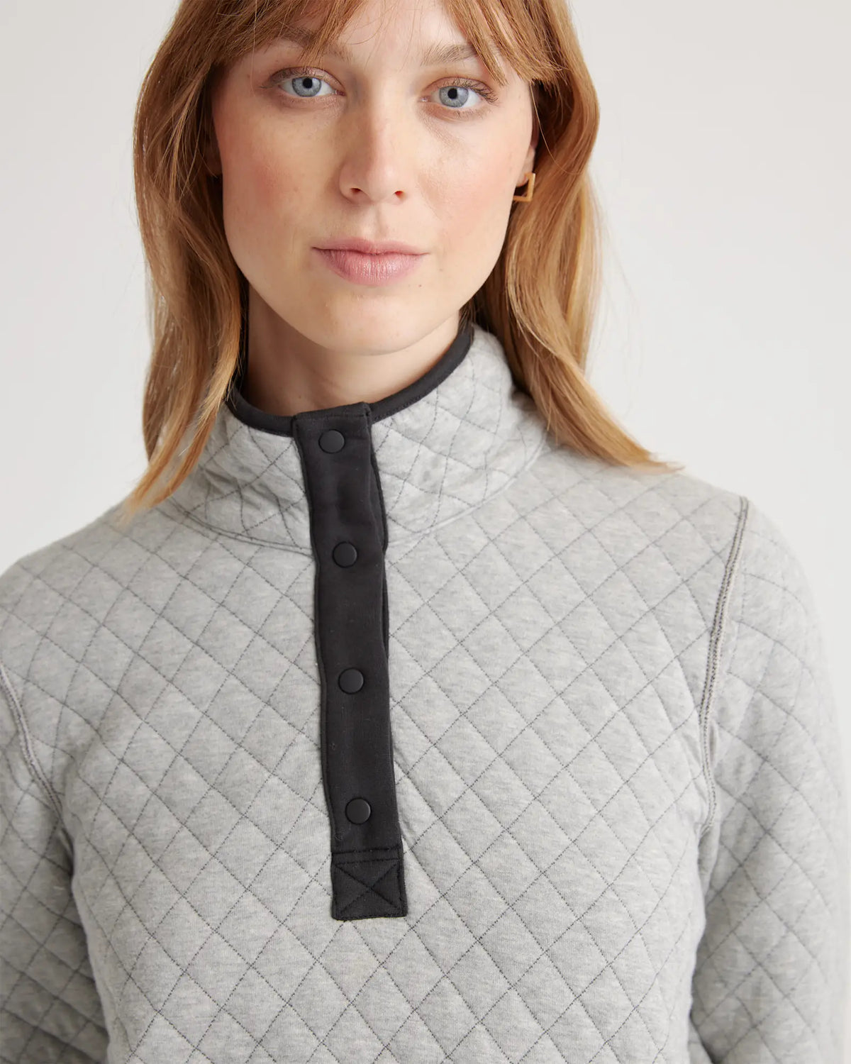Reversible Quilted Pullover - US 0794