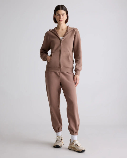 Organic Heavyweight Fleece Full Zip Hoodie - US 2316