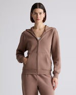 Organic Heavyweight Fleece Full Zip Hoodie - US 2316