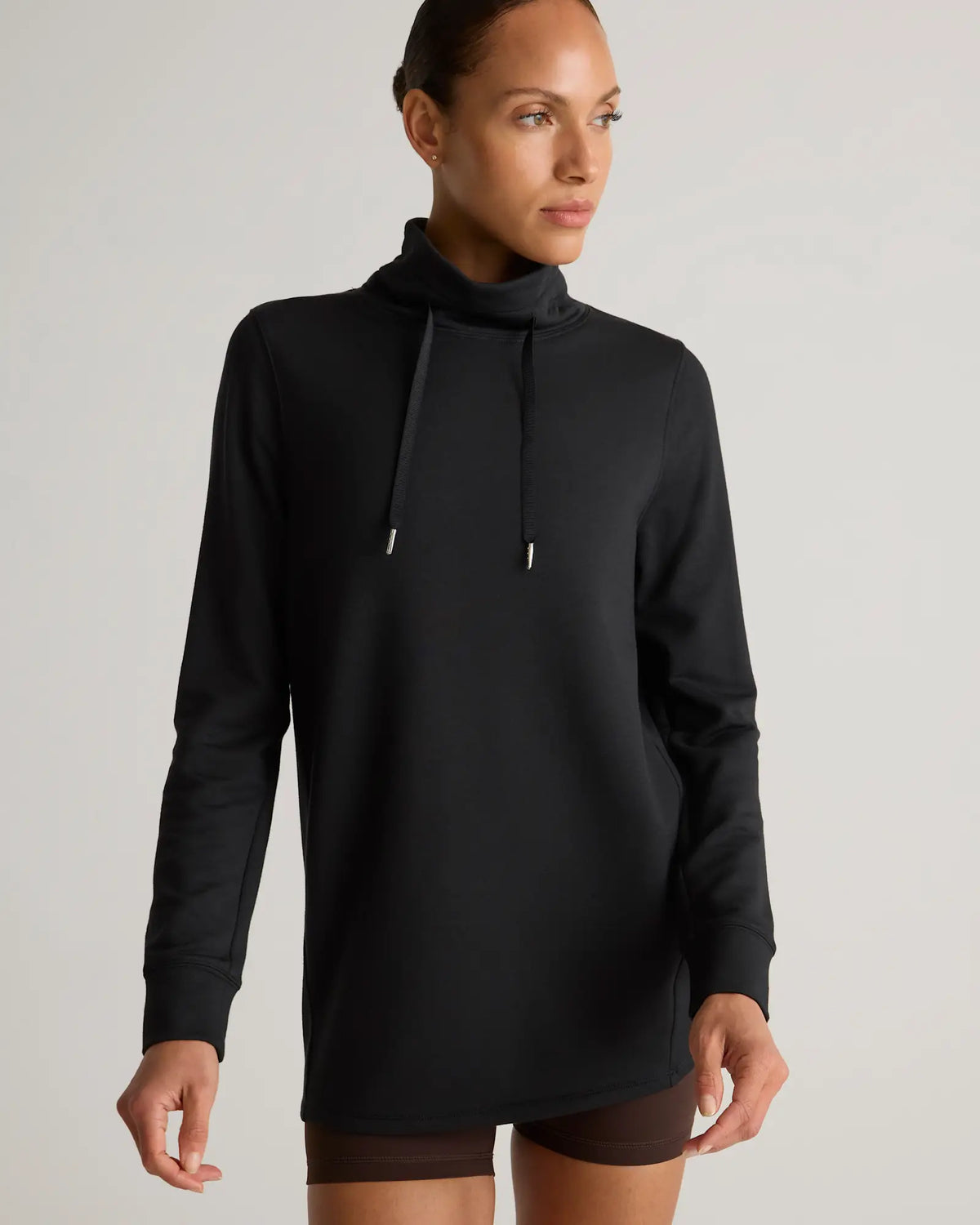 SuperSoft Fleece Mock Neck Pullover - US 4288