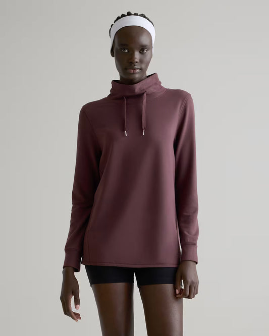 SuperSoft Fleece Mock Neck Pullover - US 9323