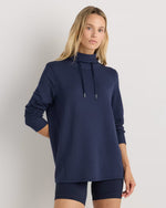 SuperSoft Fleece Mock Neck Pullover - US 5528