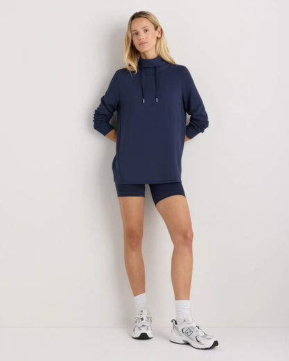 SuperSoft Fleece Mock Neck Pullover - US 5528