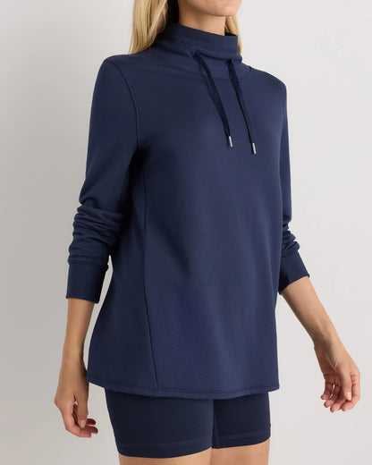 SuperSoft Fleece Mock Neck Pullover - US 5528