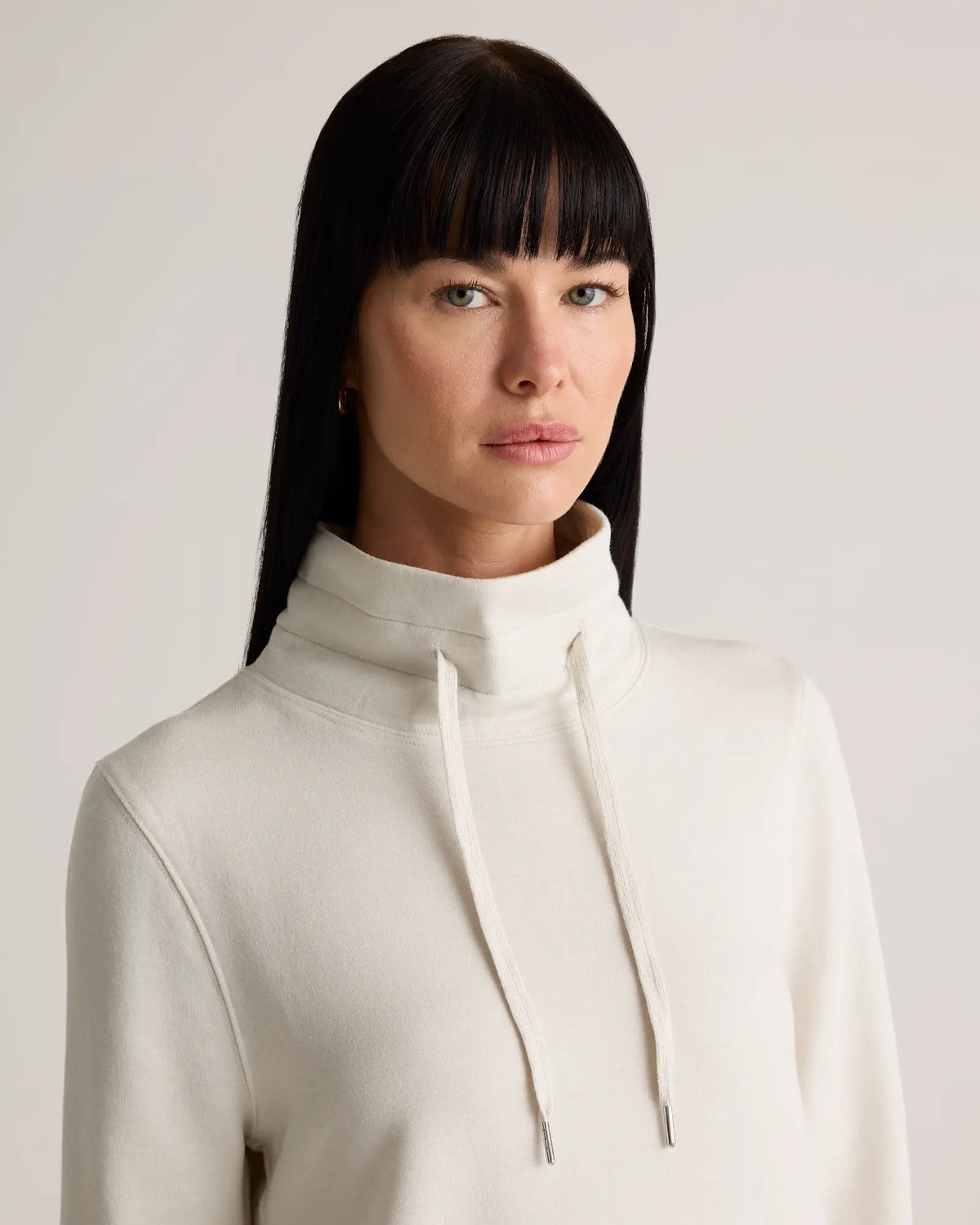 SuperSoft Fleece Mock Neck Pullover - US 4176