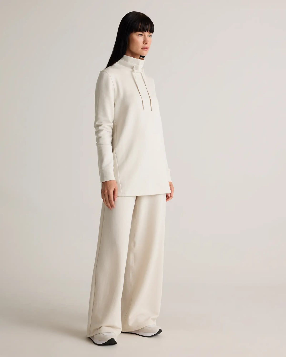 SuperSoft Fleece Mock Neck Pullover - US 4176