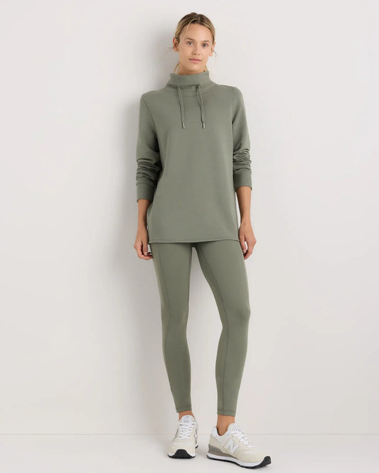 SuperSoft Fleece Mock Neck Pullover - US 2465