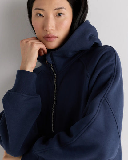 Everyday Fleece Cropped Half Zip Hoodie - US 5086