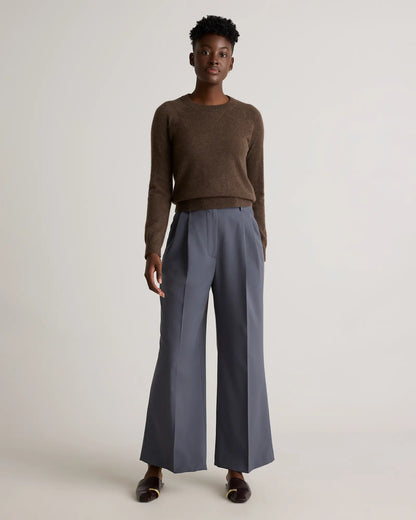 Mongolian Shrunken Cashmere Sweatshirt - US 4079