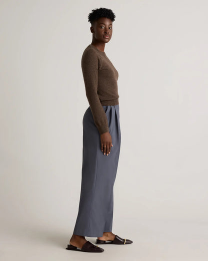 Mongolian Shrunken Cashmere Sweatshirt - US 4079