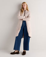 Featherless Quilted Puffer Long Coat - US 2585