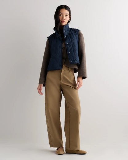 Featherless Quilted Puffer Vest - US 1931