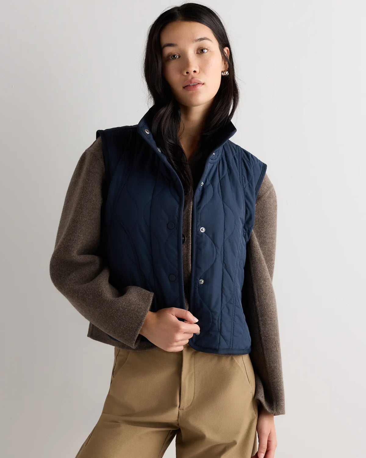 Featherless Quilted Puffer Vest - US 1931